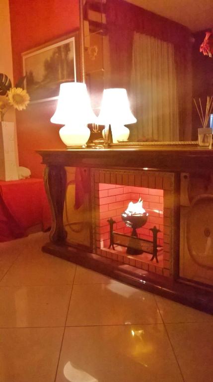 Posezení v ubytování Hotel Rosy