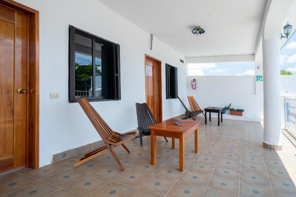 Posezení v ubytování Hotel Casa Poblana