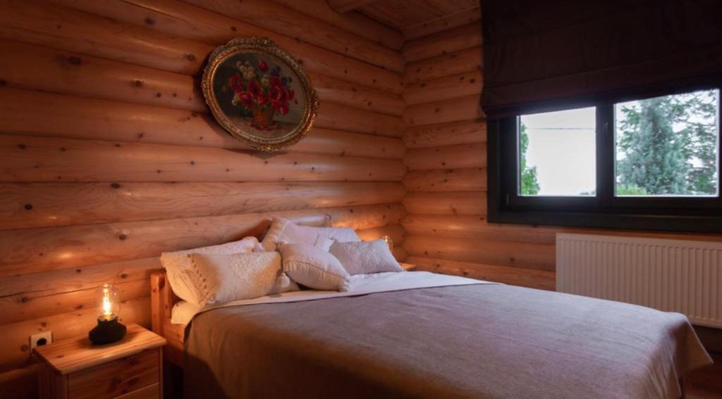 Postel nebo postele na pokoji v ubytování Green Hill