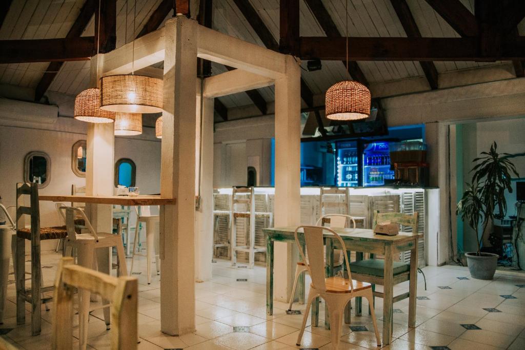 Restaurace v ubytování Posada del Navegante