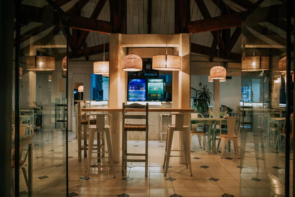 Restaurace v ubytování Posada del Navegante
