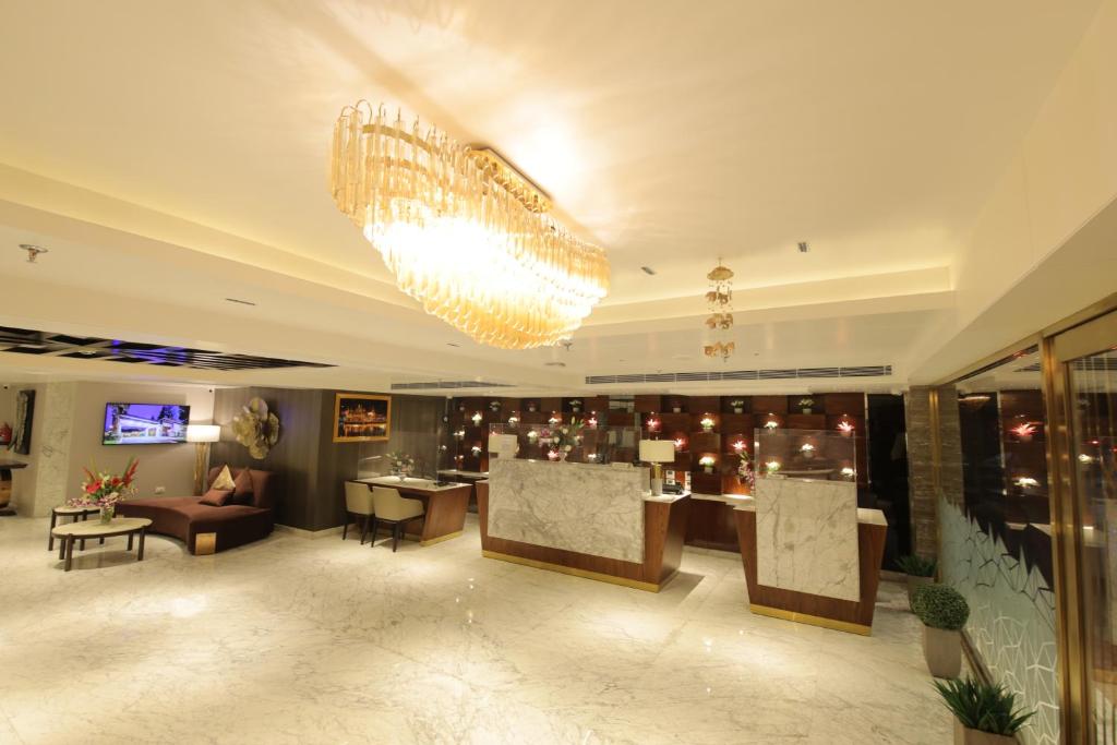 Posezení v ubytování Best Western Darbar