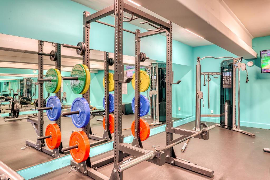 Fitness centrum a/nebo fitness zařízení v ubytování Maui Eldorado Resort