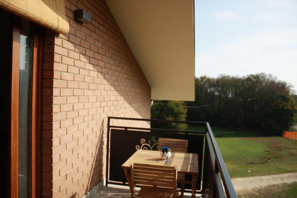Ein Balkon oder eine Terrasse in der Unterkunft VILLA COLLE