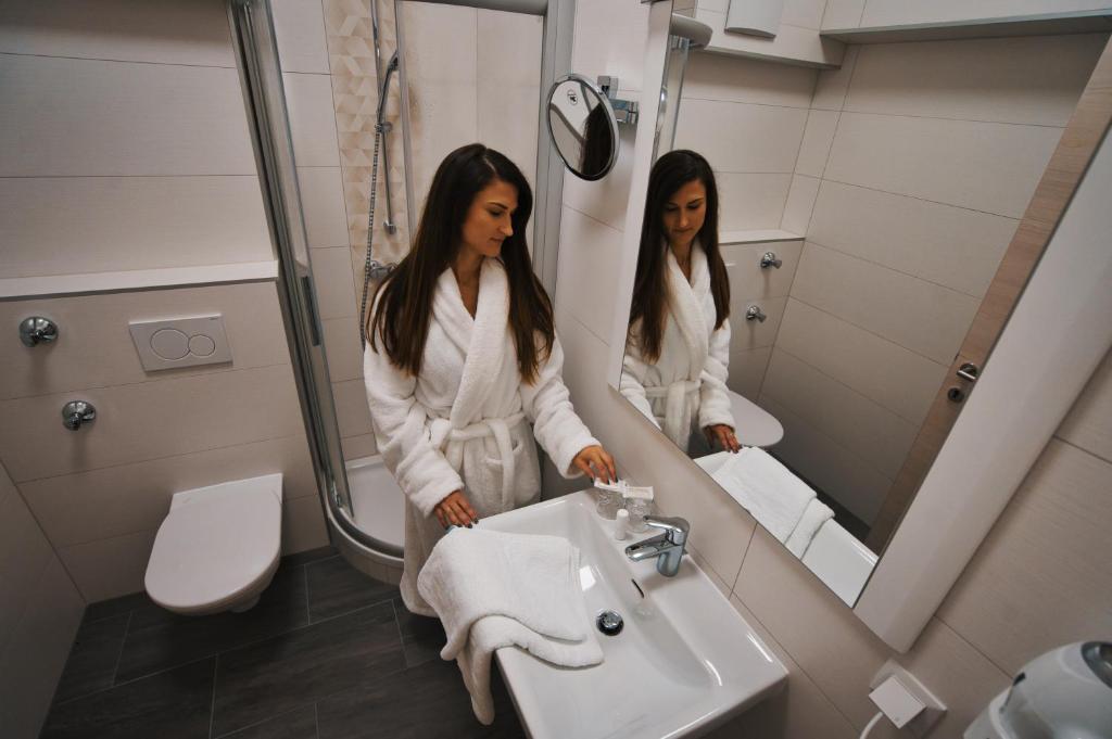Kúpeľňa v ubytovaní M-24 Apartments