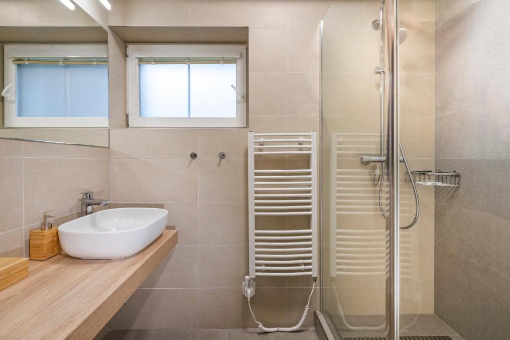 Kúpeľňa v ubytovaní Apartmán Vrátna