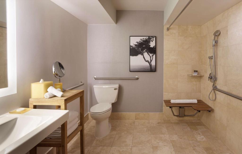 Hyatt Regency Monterey Hotel and Spa - 带有可进入淋浴的国王室 - 残疾人