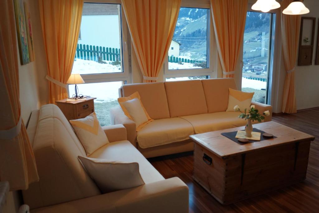 Posezení v ubytování Chalet Olympia