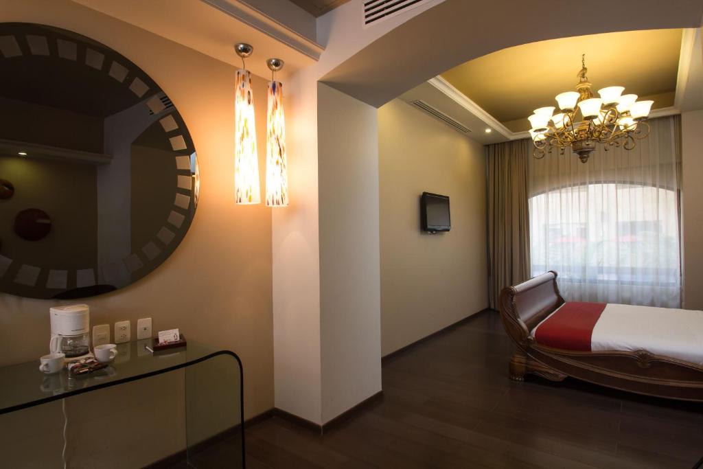 Postel nebo postele na pokoji v ubytování Hotel Celta