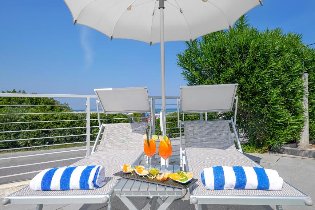 Nápoje v ubytování Hotel Baia Flaminia