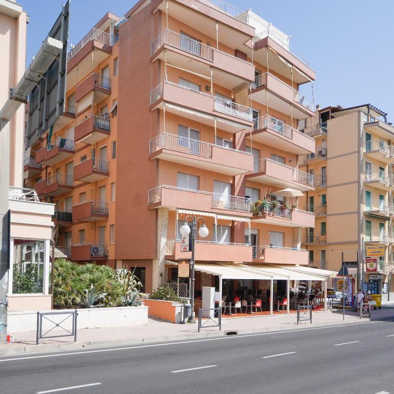 Budynek, w którym mieści się apartament