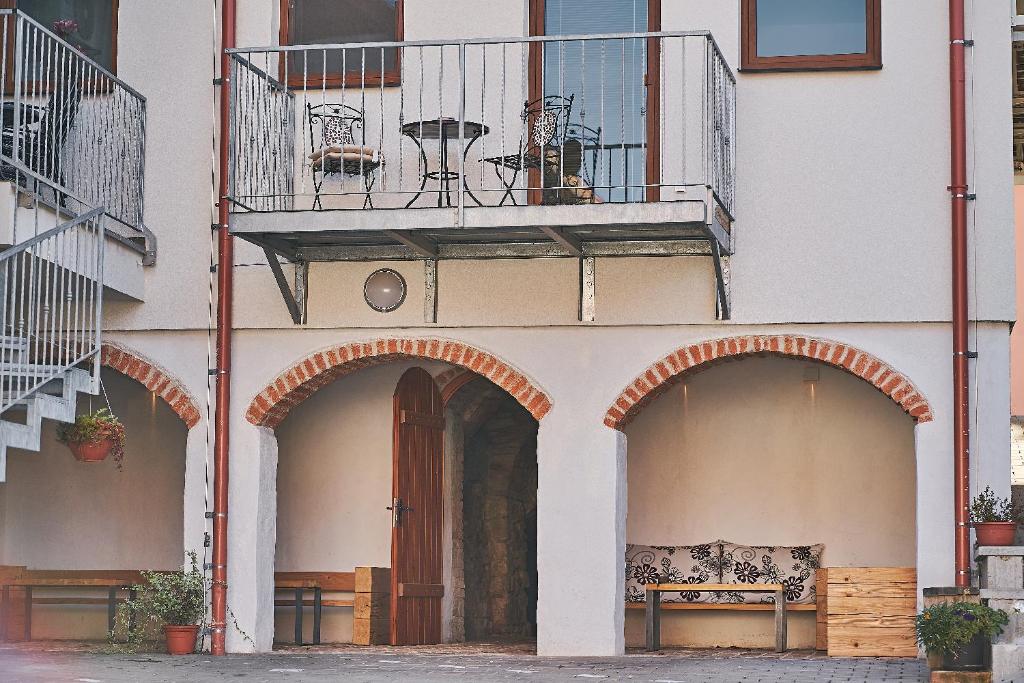 Budova, kde se apartmán nachází