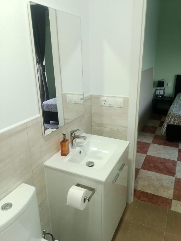 Kúpeľňa v ubytovaní B&B Casa AriGiLi