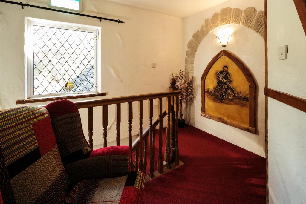 Posezení v ubytování Tudor Lodge