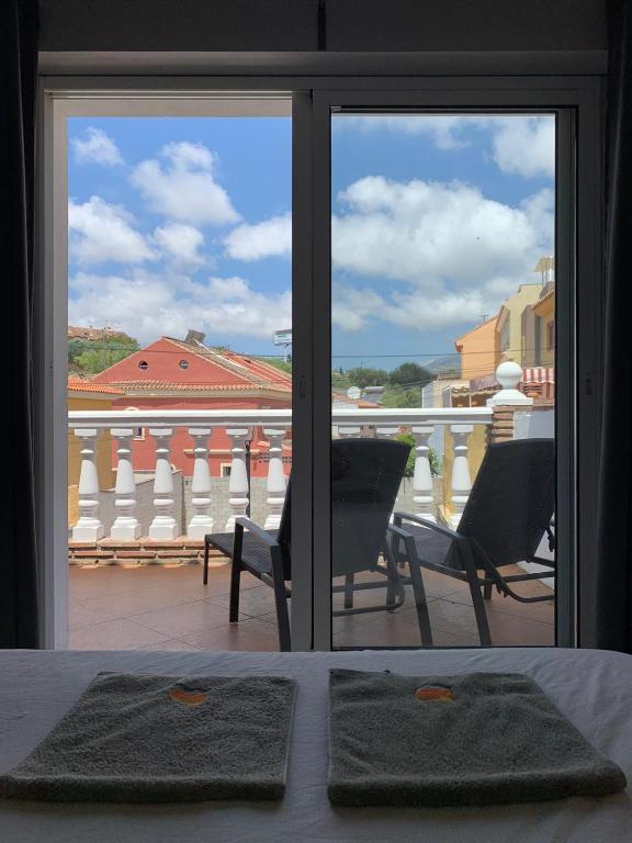 Balkón alebo terasa v ubytovaní B&B Casa AriGiLi