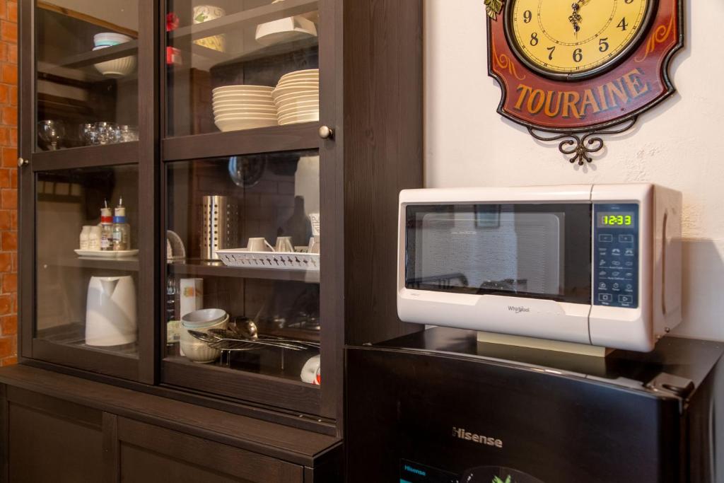 A kitchen or kitchenette at Le Dimore del Mito - Atalanta
