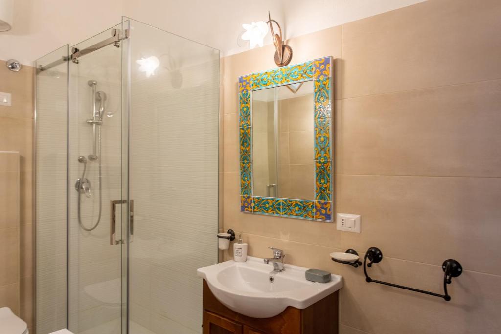 A bathroom at Le Dimore del Mito - Atalanta
