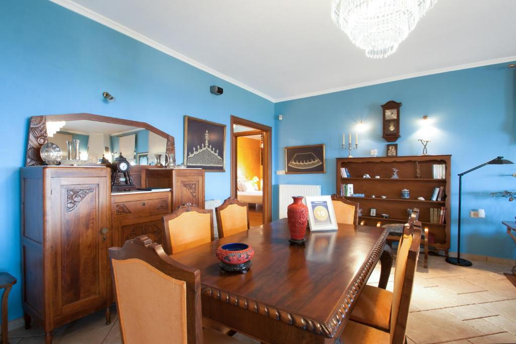 Posezení v ubytování Aegean Sea Villa Skiathos