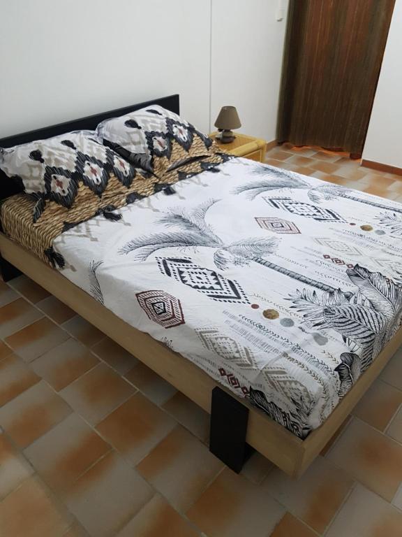Postel nebo postele na pokoji v ubytování Appartement de la Baie
