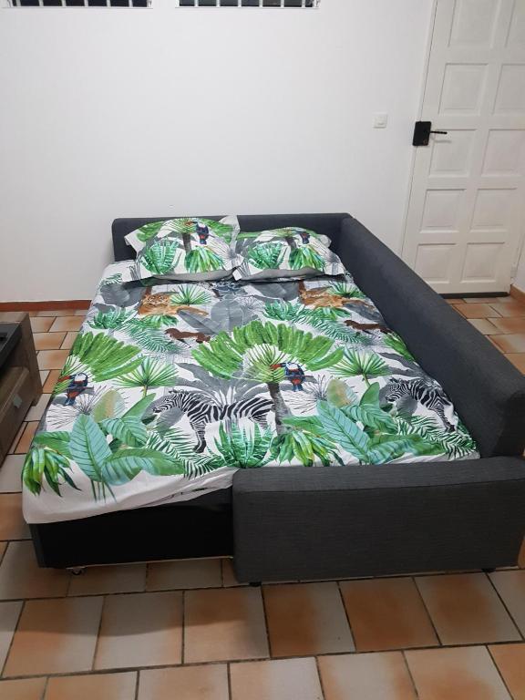 Postel nebo postele na pokoji v ubytování Appartement de la Baie