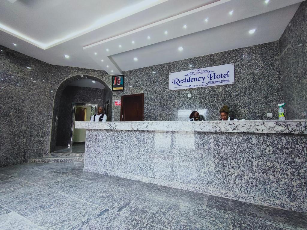 Vstupní hala nebo recepce v ubytování Residency Hotel Lagos Airport