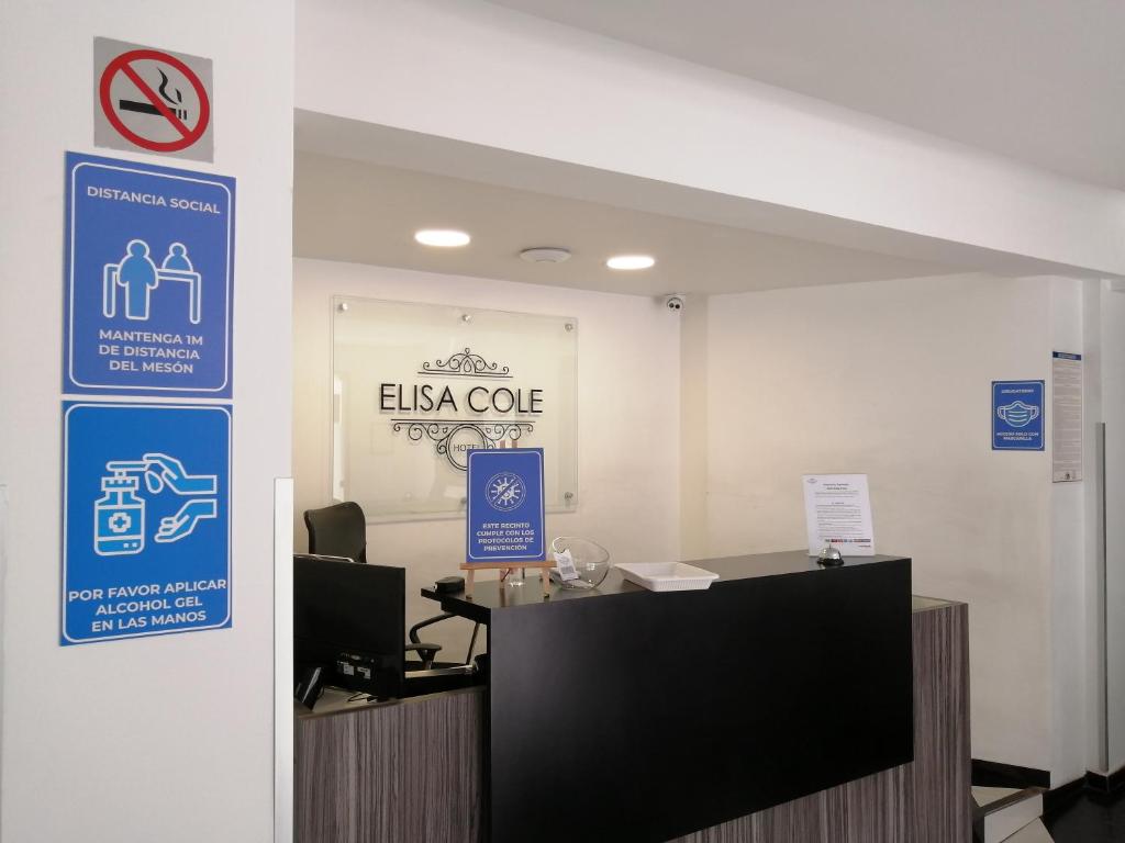 Certifikát, hodnocení, plakát nebo jiný dokument vystavený v ubytování Hotel Elisa Cole
