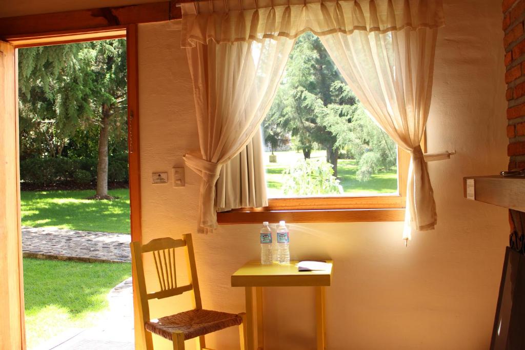 Zahrada ubytování Cabañas Sierra Mazamitla