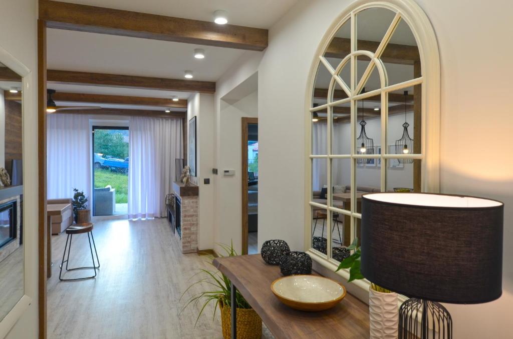 Posedenie v ubytovaní Sun&Sport apartament U MONI super lokalizacja niedaleko wyciągu