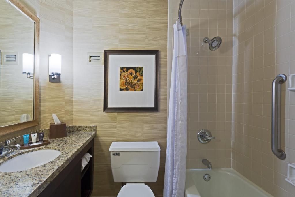 Et badeværelse på Crowne Plaza Jacksonville Airport, an IHG Hotel