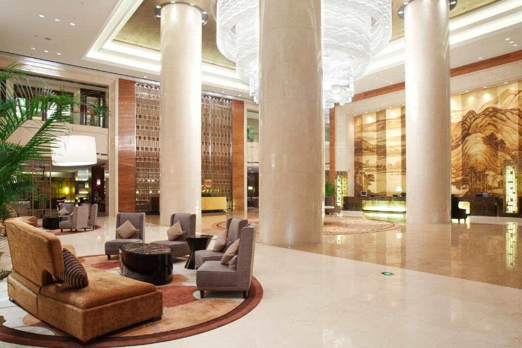 Posezení v ubytování Crowne Plaza Xiangyang by IHG