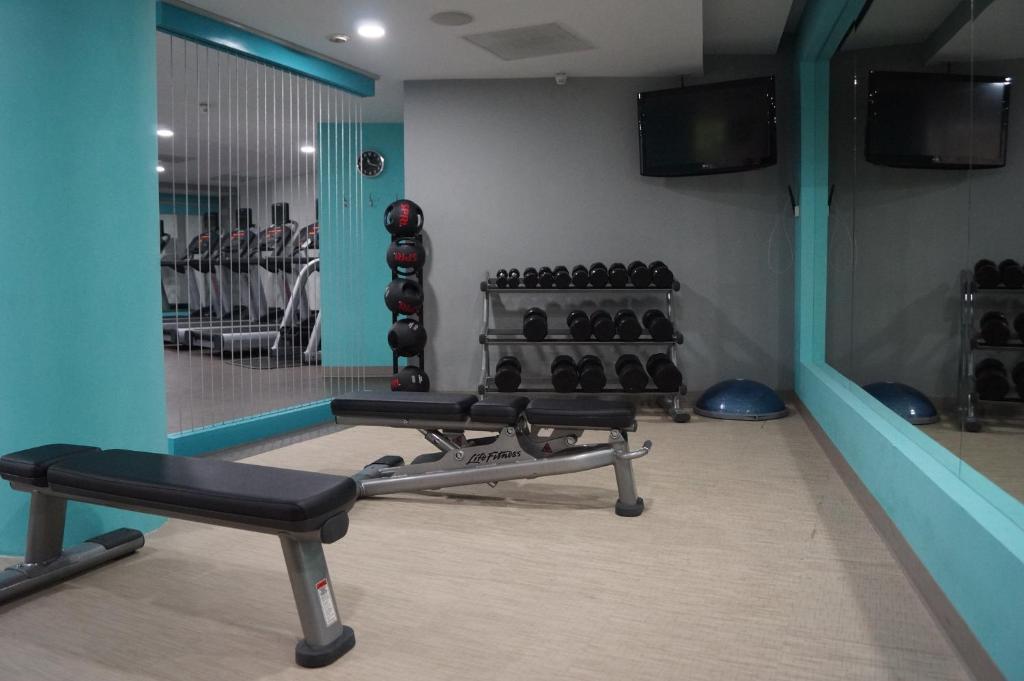 Fitness centrum a/nebo fitness zařízení v ubytování Holiday Inn Tuxpan - Convention Center by IHG
