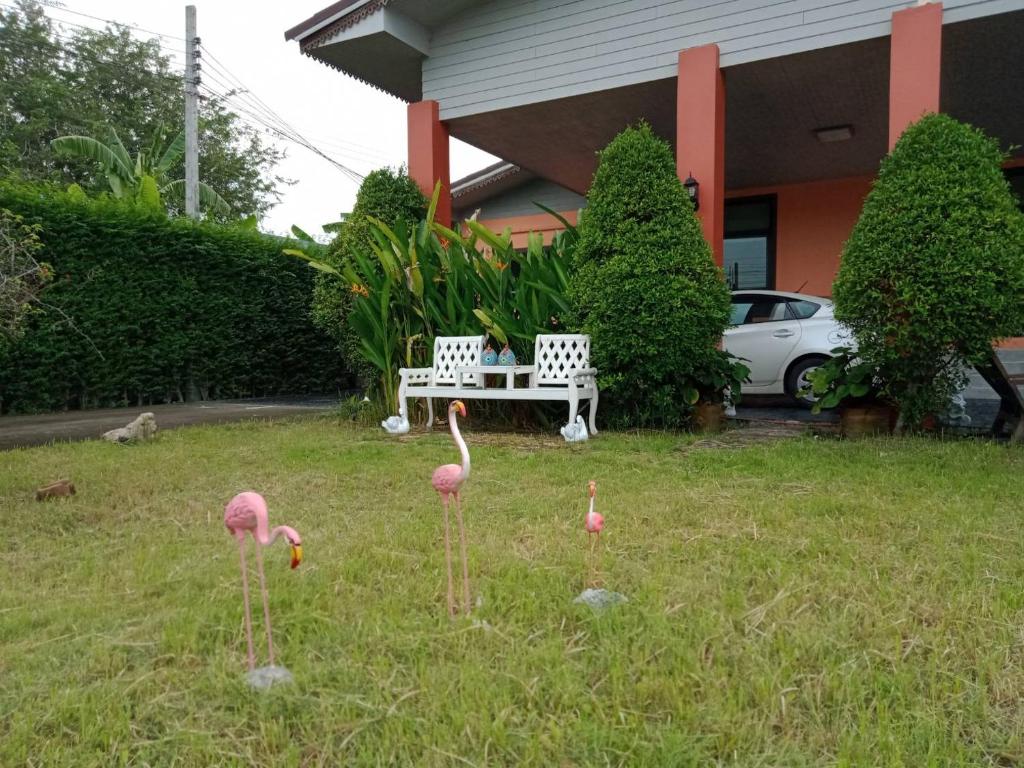 Zahrada ubytování QG Resort