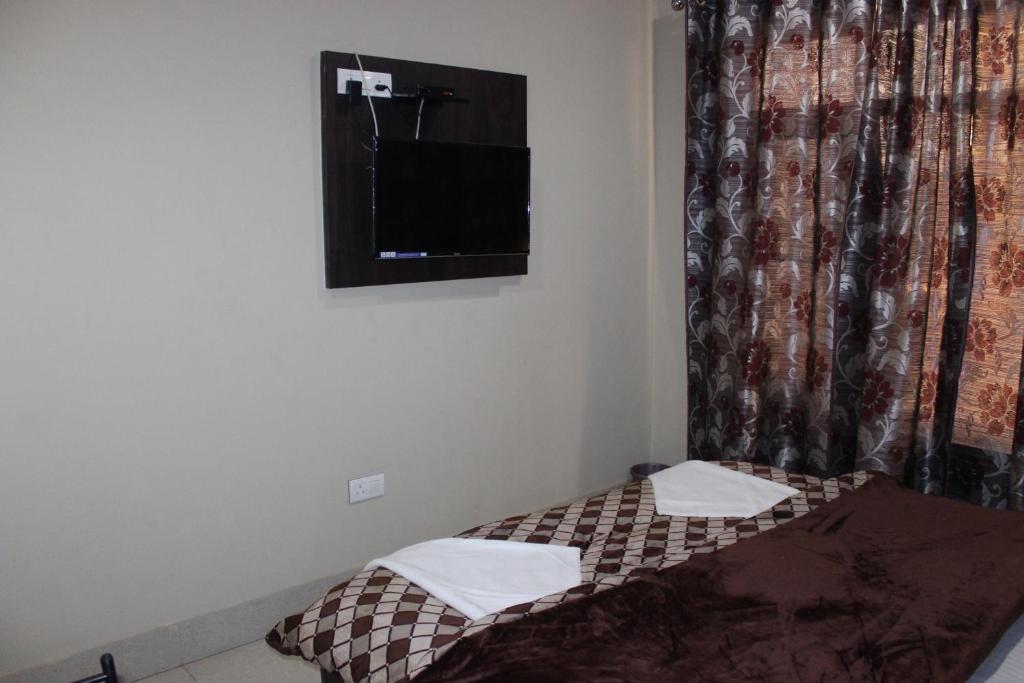 TV a/nebo společenská místnost v ubytování Hotel Samar