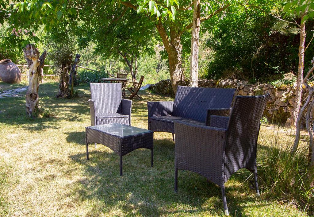 Zahrada ubytování Hotel Rural Calatañazor