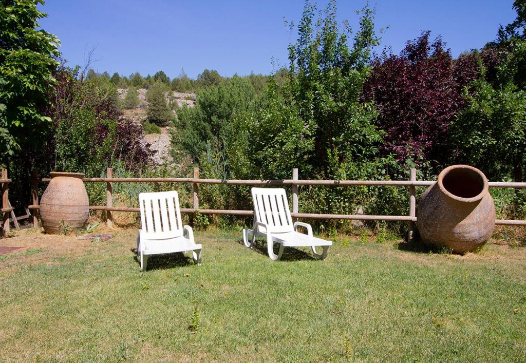 Zahrada ubytování Hotel Rural Calatañazor