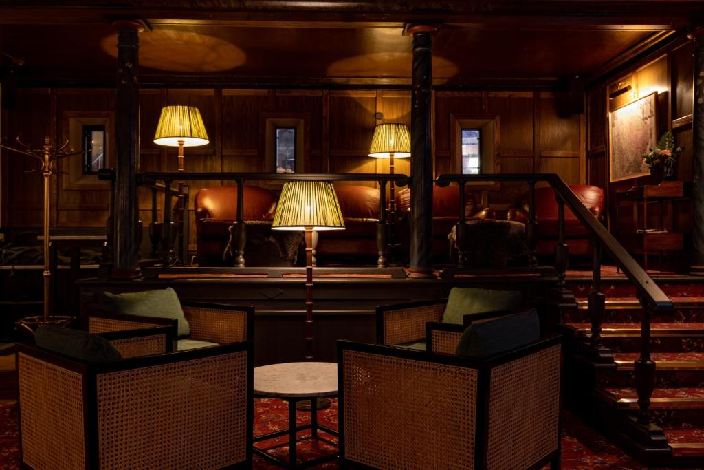 Гостиная зона в Hotel Åregården