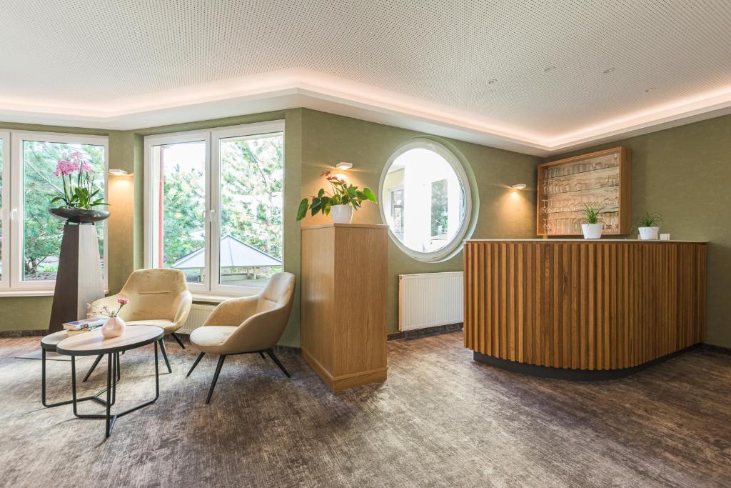 Posezení v ubytování Familienhotel Villa Sano