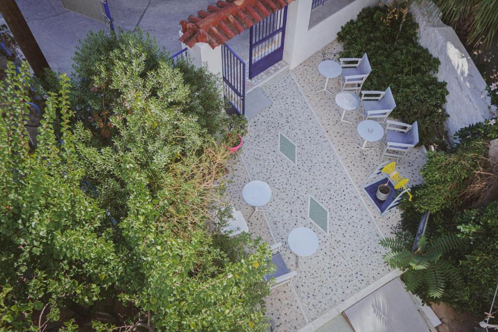 Zahrada ubytování Aphrodite Art Hotel Aegina