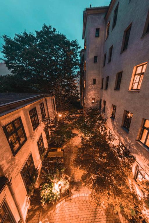 Budova, kde se hostel nachází