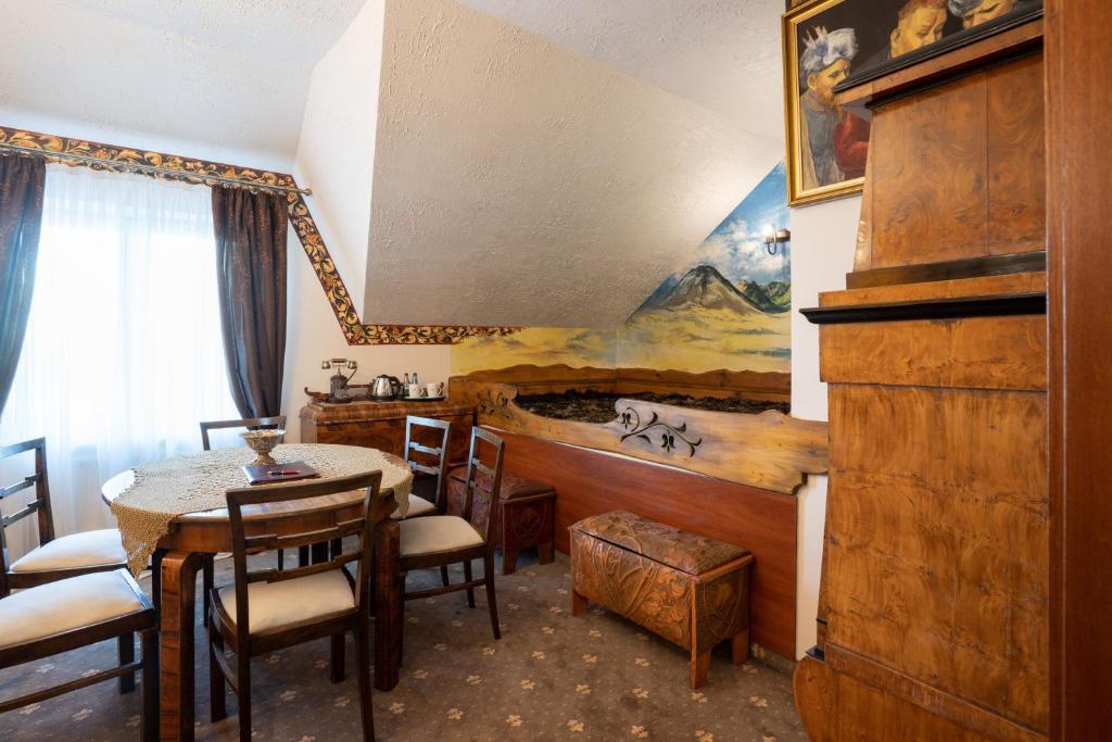 Posezení v ubytování Hotel Trylogia