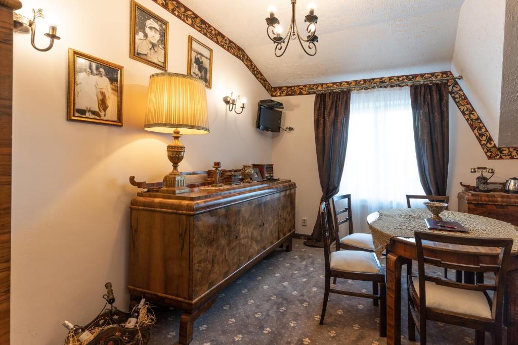 Posezení v ubytování Hotel Trylogia
