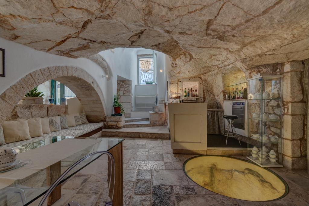 Kuchyň nebo kuchyňský kout v ubytování Hotel La Terra