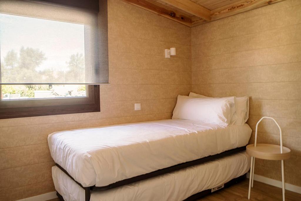 Postel nebo postele na pokoji v ubytování El Arrebol Comfort Camp