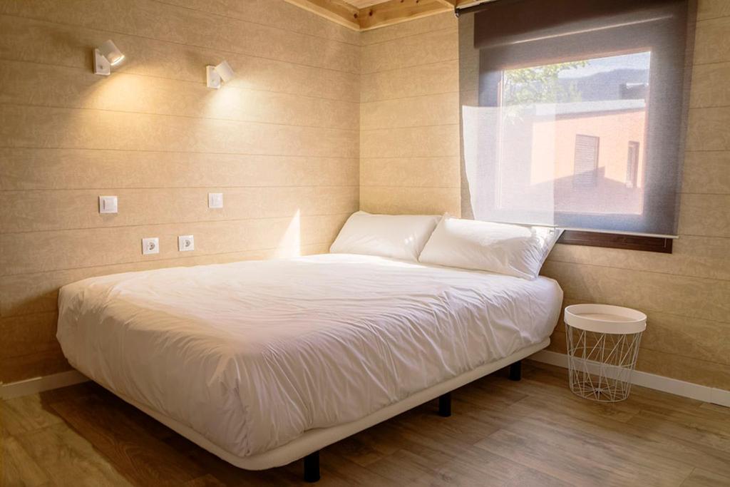 Postel nebo postele na pokoji v ubytování El Arrebol Comfort Camp