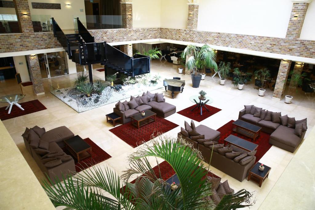 Posezení v ubytování Garden Hotel Boutique & Events