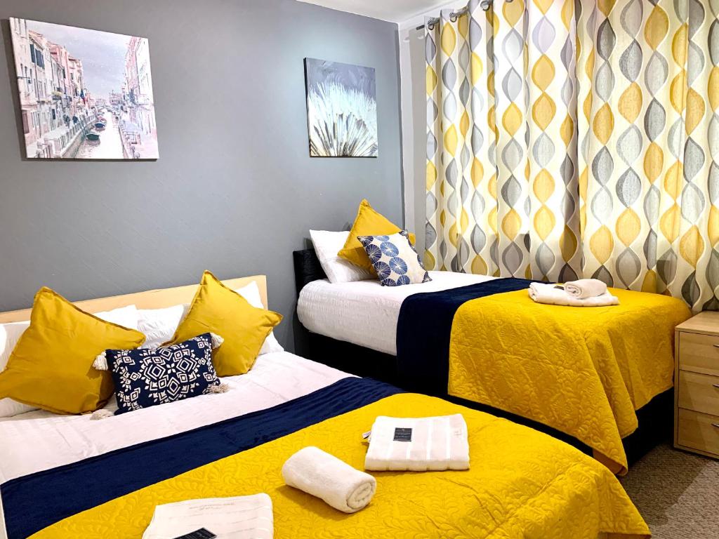 Легло или легла в стая в London Excel 2 Bedrooms, Reception, Spacious Apartment