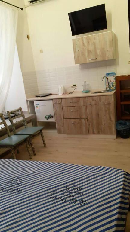 Kuchyň nebo kuchyňský kout v ubytování Apart 26