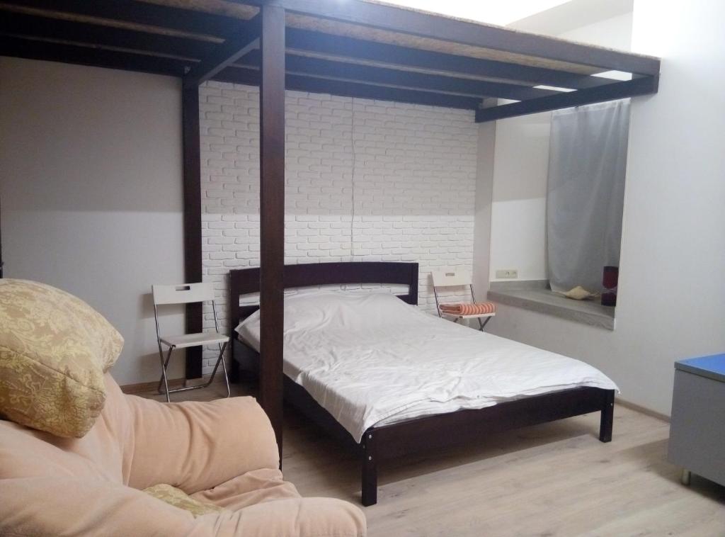 Postel nebo postele na pokoji v ubytování Apart 26