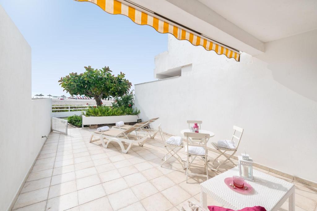 A balcony or terrace at Apartamento 23 Edificio Canopus