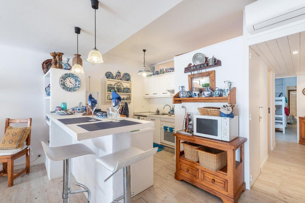A kitchen or kitchenette at Apartamento 23 Edificio Canopus